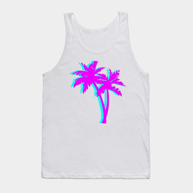 Aesthetic palm tree Tank Top by DiorBrush